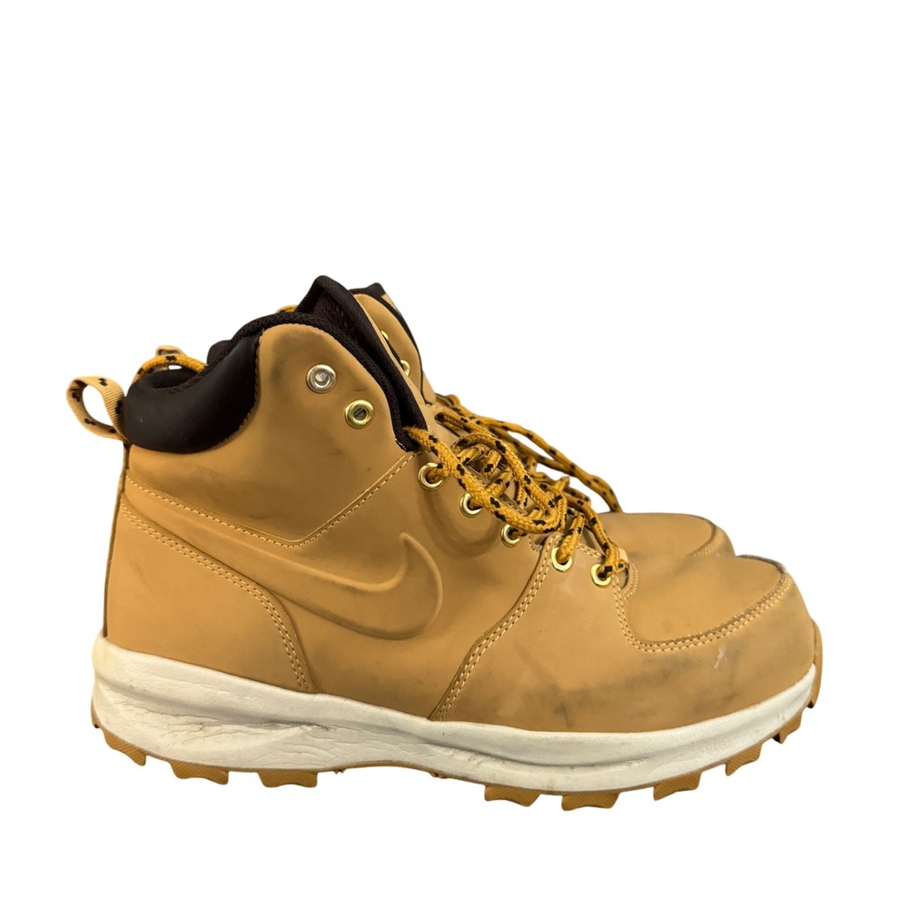 Nike Manoa Leather Boots Haystack Wheat Brown Mens 10 454350-700